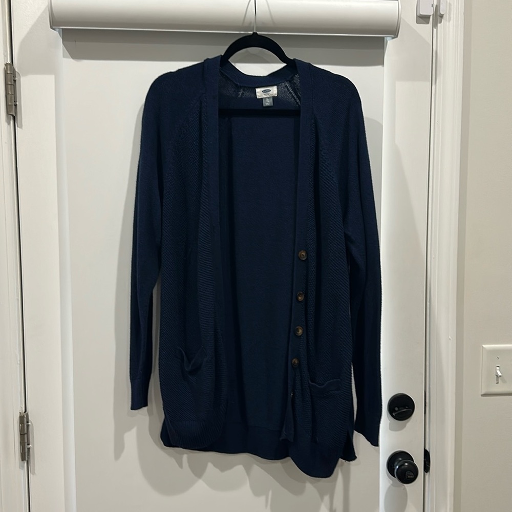 Navy Cardigan
